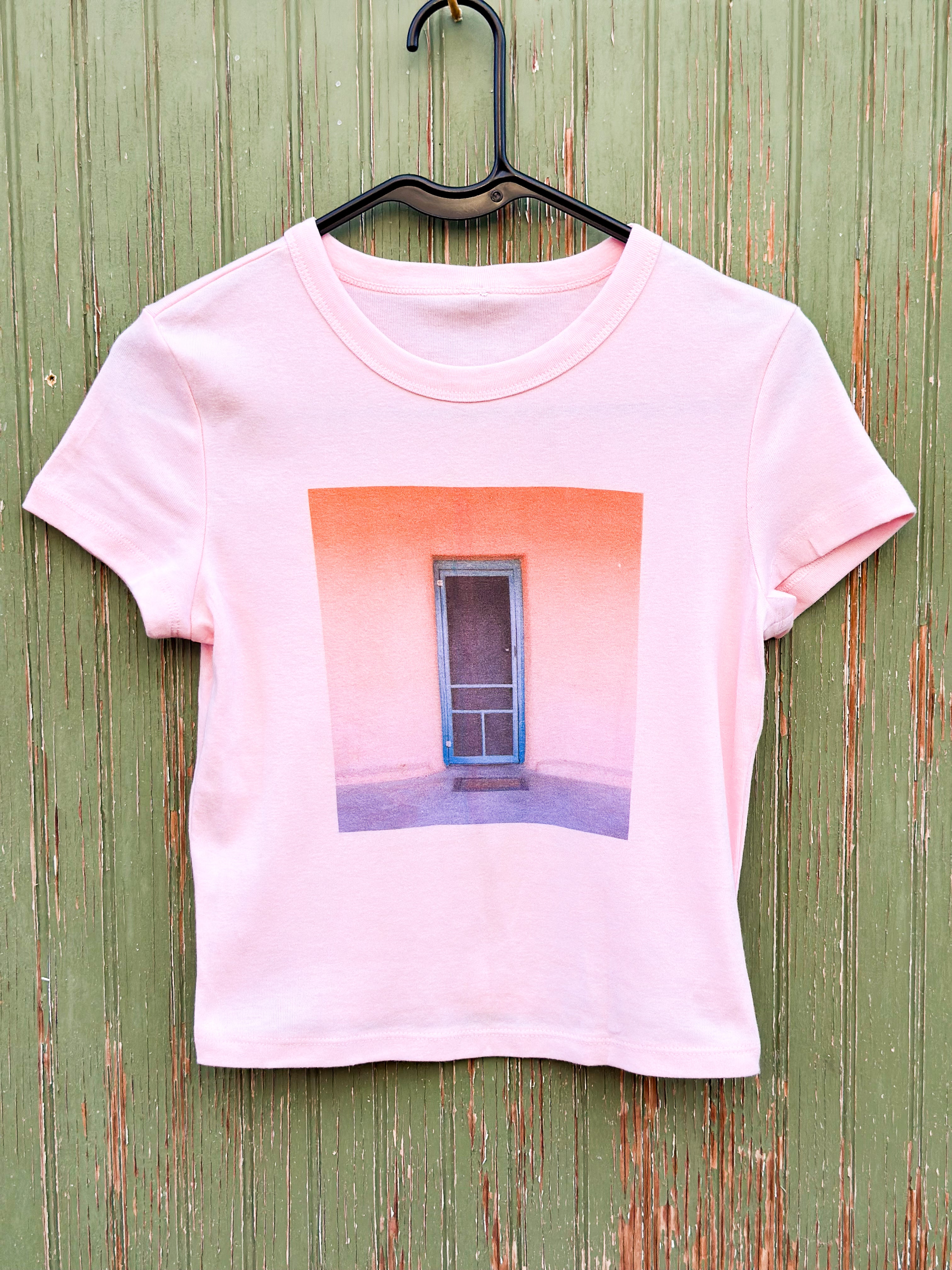 'Secret Door' Boxy Crop Tee